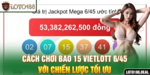 Cách Chơi Bao 15 Vietlott 6/45 Với Chiến Lược Tối Ưu