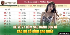 Đề Về 77 Hôm Sau Đánh Con Gì: Các Bộ Số Đỉnh Cao Nhất