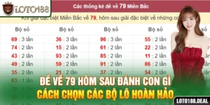 Đề Về 79 Hôm Sau Đánh Con Gì: Cách Chọn Các Bộ Lô Hoàn Hảo