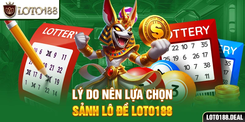 Lý do nên lựa chọn sảnh lô đề Loto188