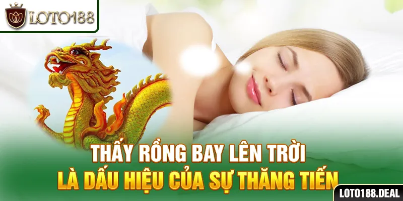 Thấy rồng bay lên trời là dấu hiệu của sự thăng tiến