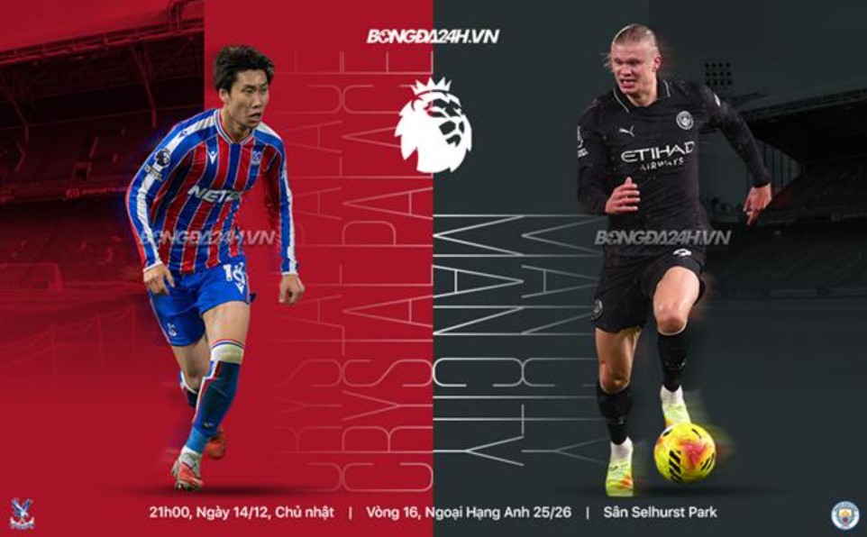 Dự Đoán Crystal Palace vs Man City 14/12 Nắm thông tin trước khi dự đoán Crystal Palace vs Man City 14/12